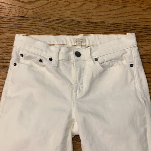 J. Crew Stretch White Jean sz:25 - Picture 2 of 6